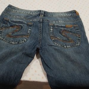 Silver jeans